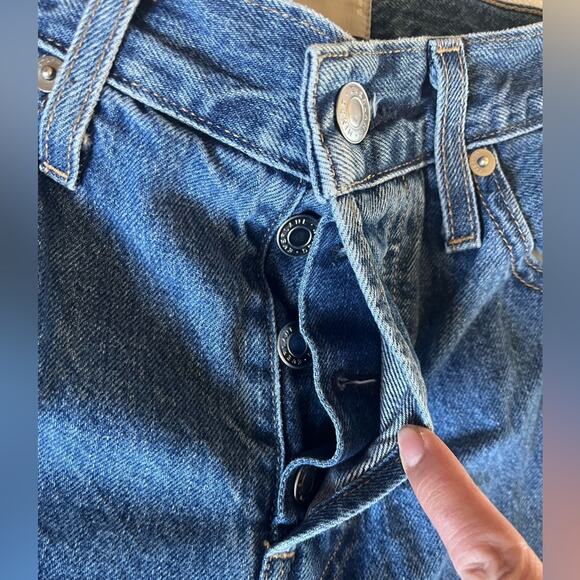 Everlane 90’s Cheeky Women's Blue Jeans size 25 ankle - Picture 4 of 10